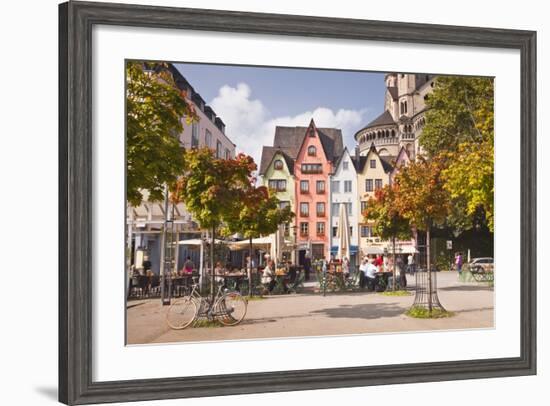 Fischmarkt in the Old Part of Cologne, North Rhine-Westphalia, Germany, Europe-Julian Elliott-Framed Photographic Print