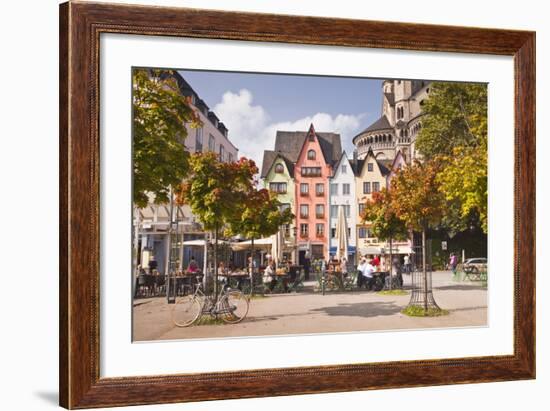 Fischmarkt in the Old Part of Cologne, North Rhine-Westphalia, Germany, Europe-Julian Elliott-Framed Photographic Print