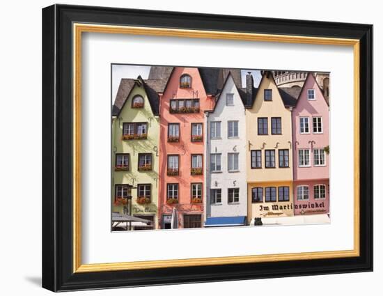 Fischmarkt in the Old Part of Cologne, North Rhine-Westphalia, Germany, Europe-Julian Elliott-Framed Photographic Print