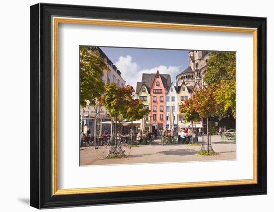 Fischmarkt in the Old Part of Cologne, North Rhine-Westphalia, Germany, Europe-Julian Elliott-Framed Photographic Print