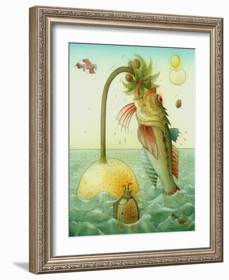 Fish, 2006-Kestutis Kasparavicius-Framed Giclee Print