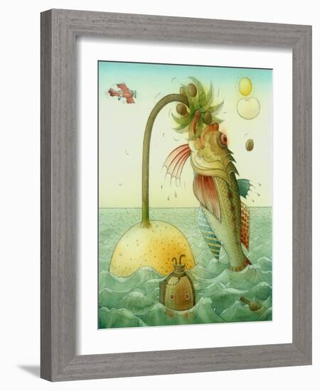 Fish, 2006-Kestutis Kasparavicius-Framed Giclee Print