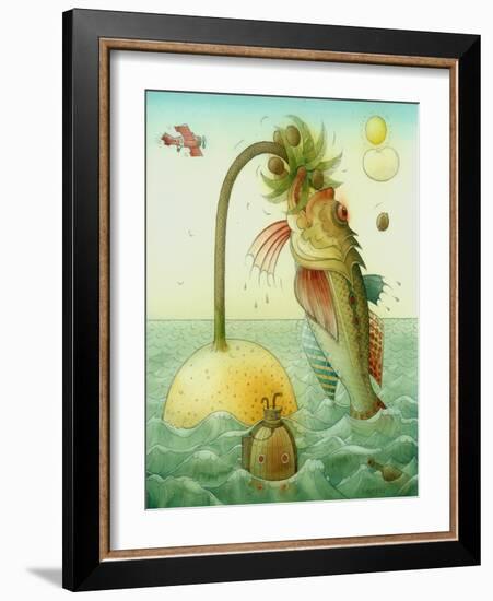 Fish, 2006-Kestutis Kasparavicius-Framed Giclee Print