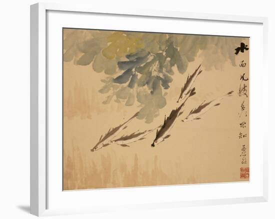 Fish, A Leaf from an Album of Various Subjects-Xu Gu-Framed Giclee Print