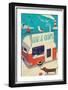 Fish and Chips-Rocket 68-Framed Giclee Print
