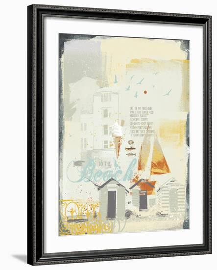 Fish and Ships III-Ken Hurd-Framed Giclee Print