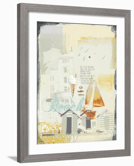 Fish and Ships III-Ken Hurd-Framed Giclee Print