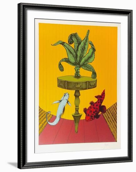 Fish at Home-Peter Paone-Framed Limited Edition