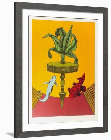 Fish at Home-Peter Paone-Framed Limited Edition