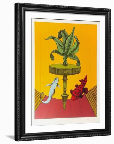 Fish at Home-Peter Paone-Framed Limited Edition