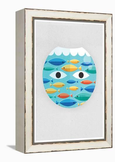 Fish Bowl-Dale Edwin Murray-Framed Premier Image Canvas