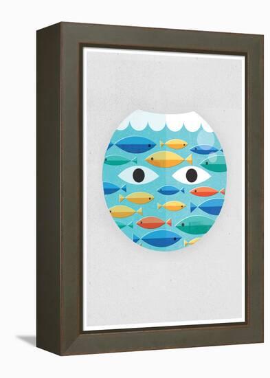 Fish Bowl-Dale Edwin Murray-Framed Premier Image Canvas