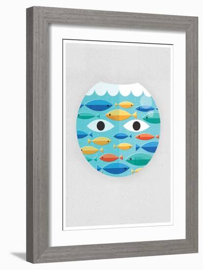 Fish Bowl-Dale Edwin Murray-Framed Giclee Print