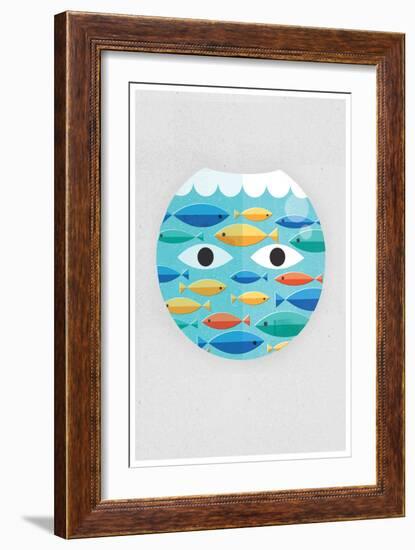 Fish Bowl-Dale Edwin Murray-Framed Giclee Print