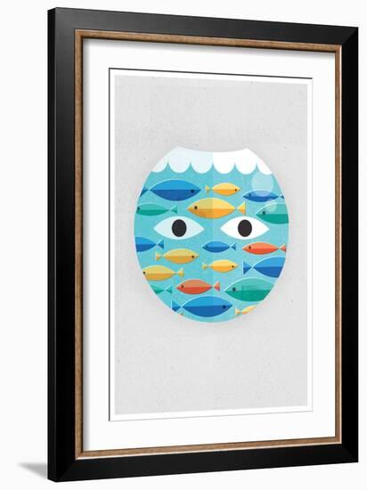 Fish Bowl-Dale Edwin Murray-Framed Giclee Print