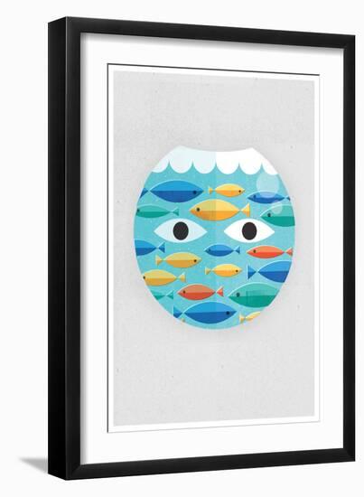 Fish Bowl-Dale Edwin Murray-Framed Giclee Print