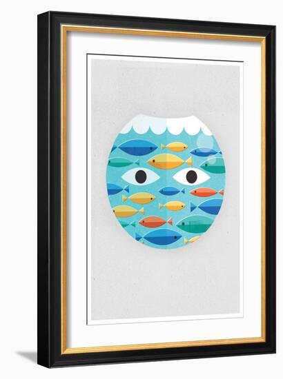 Fish Bowl-Dale Edwin Murray-Framed Giclee Print