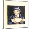 Fish-Boy-Robert Burkall Marsh-Mounted Giclee Print