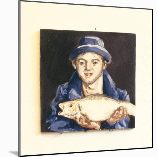 Fish-Boy-Robert Burkall Marsh-Mounted Giclee Print