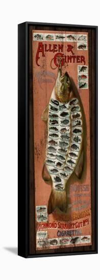 Fish Cards-Kate Ward Thacker-Framed Premier Image Canvas