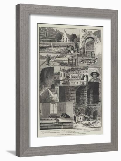 Fish Culture at the Chateau D'Orval, Near Florenville, Belgium-null-Framed Giclee Print