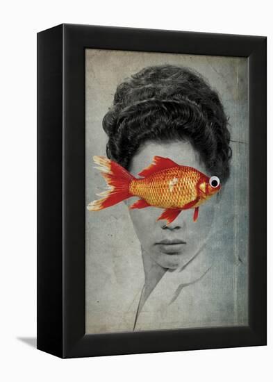 Fish Eye-Elo Marc-Framed Premier Image Canvas