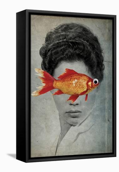 Fish Eye-Elo Marc-Framed Premier Image Canvas