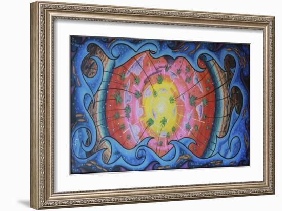 Fish Eye-Martin Nasim-Framed Giclee Print