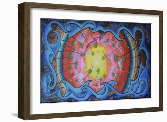 Fish Eye-Martin Nasim-Framed Giclee Print