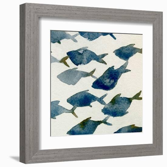 Fish Friends I-Emma Caroline-Framed Art Print