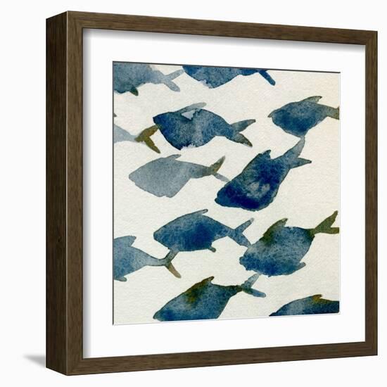 Fish Friends I-Emma Caroline-Framed Art Print