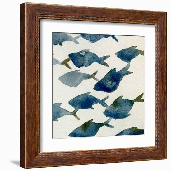 Fish Friends I-Emma Caroline-Framed Art Print