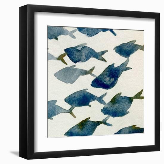 Fish Friends I-Emma Caroline-Framed Art Print
