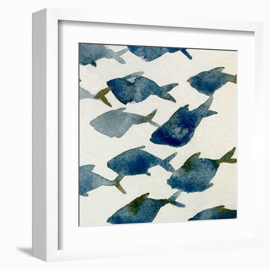 Fish Friends I-Emma Caroline-Framed Art Print