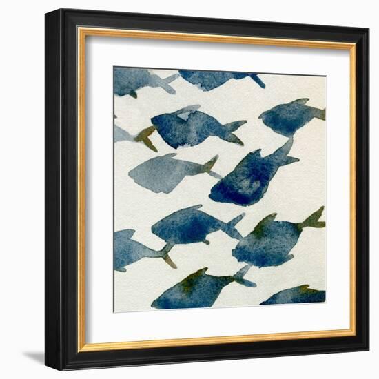Fish Friends I-Emma Caroline-Framed Art Print
