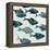 Fish Friends II-Emma Caroline-Framed Stretched Canvas