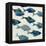 Fish Friends II-Emma Caroline-Framed Stretched Canvas