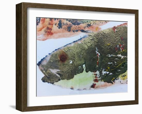 Fish Head 2020 Oils-jocasta shakespeare-Framed Giclee Print