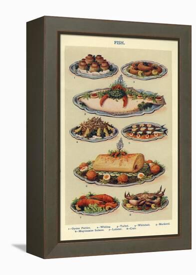 Fish, Isabella Beeton, UK-null-Framed Premier Image Canvas