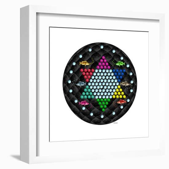 Fish Mandalas 63-David Sheskin-Framed Giclee Print