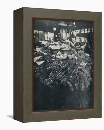 Fish Market, c1877-1927, (1929)-Eugene Atget-Framed Premier Image Canvas