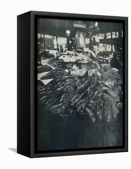 Fish Market, c1877-1927, (1929)-Eugene Atget-Framed Premier Image Canvas