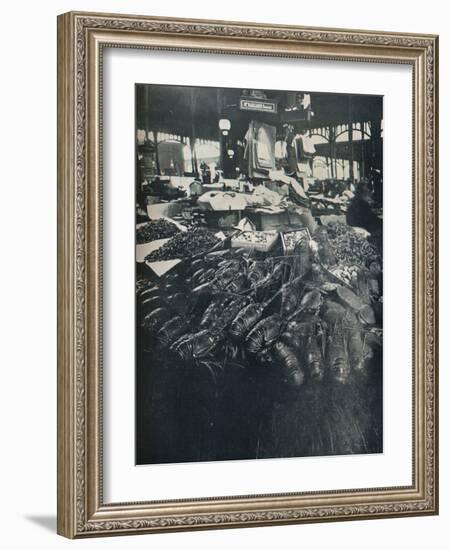 Fish Market, c1877-1927, (1929)-Eugene Atget-Framed Photographic Print