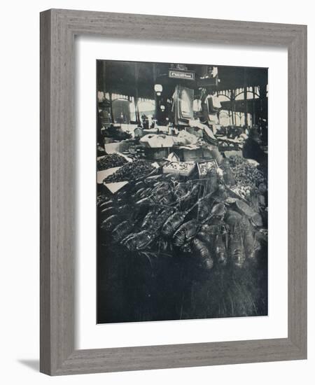 Fish Market, c1877-1927, (1929)-Eugene Atget-Framed Photographic Print