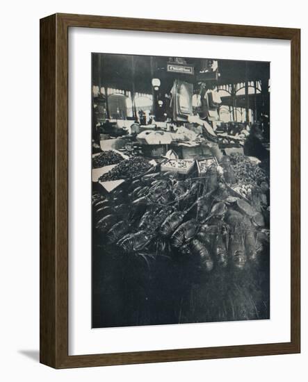 Fish Market, c1877-1927, (1929)-Eugene Atget-Framed Photographic Print