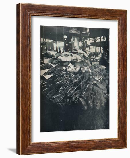 Fish Market, c1877-1927, (1929)-Eugene Atget-Framed Photographic Print