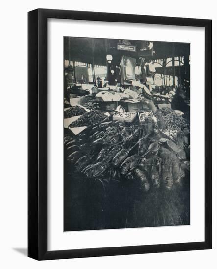 Fish Market, c1877-1927, (1929)-Eugene Atget-Framed Photographic Print