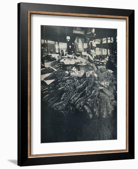 Fish Market, c1877-1927, (1929)-Eugene Atget-Framed Photographic Print