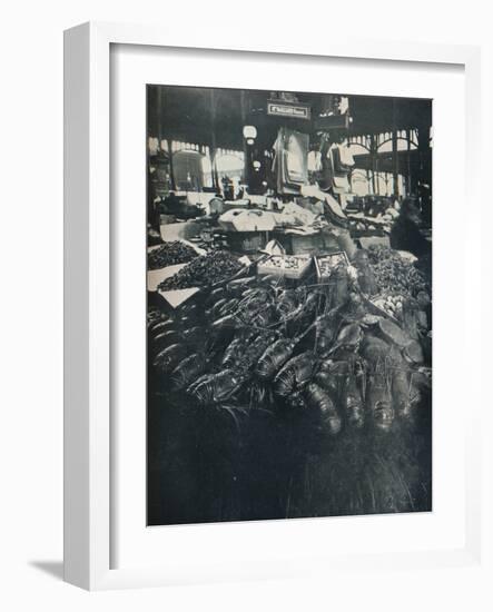 Fish Market, c1877-1927, (1929)-Eugene Atget-Framed Photographic Print