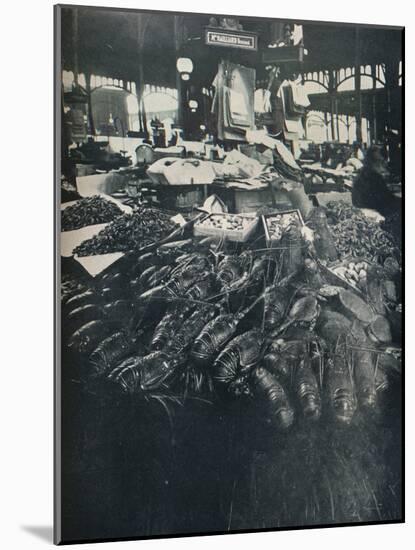 Fish Market, c1877-1927, (1929)-Eugene Atget-Mounted Photographic Print